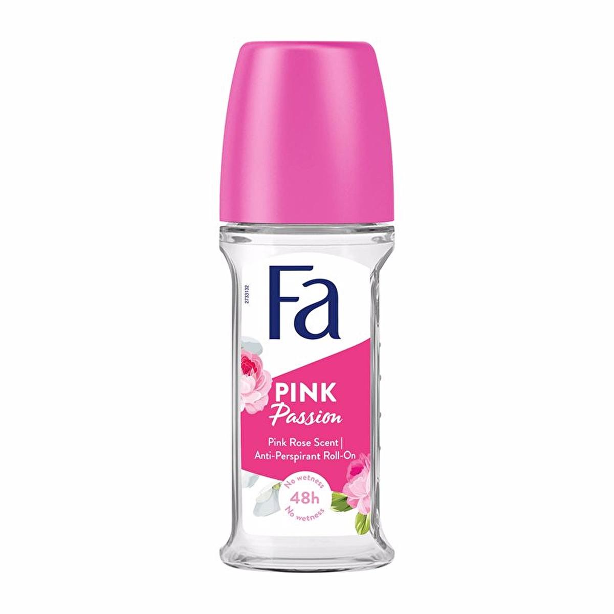 Fa Pink Passion Women's Deodorant Roll-On - Long Lasting Freshness, Anti White Stain, Floral Fragrance Fa Pink Passion Women's Deodorant Roll-On - Long Lasting Freshness Women's Deodorant, Roll-On Deodorant, Long Lasting Freshness, Anti White Stain Deodorant, Floral Fragrance Deodorant, Personal Hygiene Products, Women's Personal Care, Deodorant for Women, Freshness Guaranteed, Confidence Boosting, Anti Stain Deodorant, Floral Scent Deodorant
