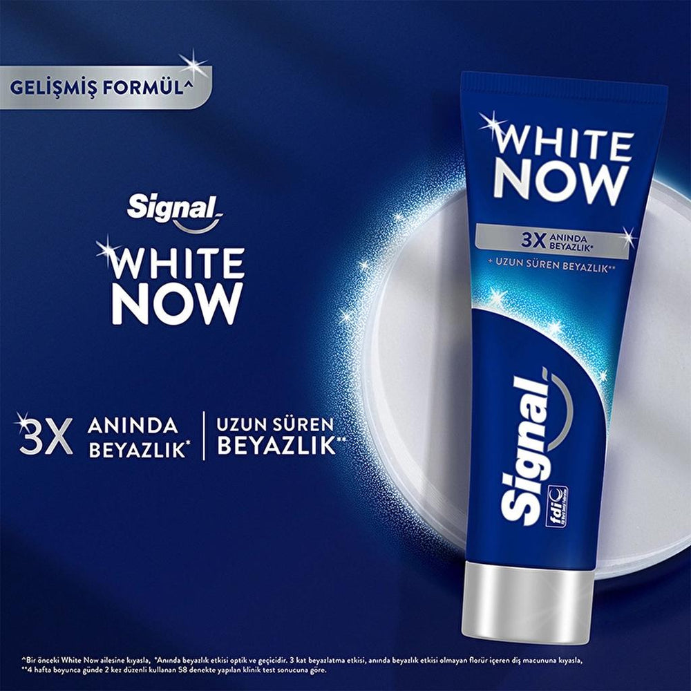 Signal White Now Stain Corrector Whitening Toothpaste 75 ml