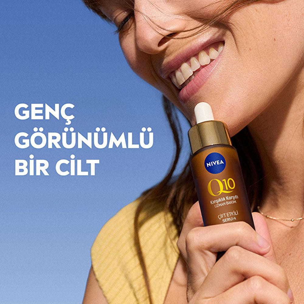 Nivea Anti-Wrinkle Face Serum with Q10 - Anti-Aging Skincare, Reduces Fine Lines & Wrinkles, Suitable for All Skin - view 10