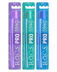 ROCS PRO 5940 Soft Toothbrush - Gentle Bristles | Adult Use