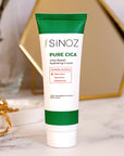 Sinoz Pure Cica Cream: Intensive Hydration & Repair - Soothing Centella Asiatica, Squalane & Aloe Vera - Sensitive Skin Moisturizer, Post-Procedure Care Sinoz Cica Cream: Soothe & Repair Skin - Sensitive Skin Moisturizer Cica cream, Centella Asiatica cream, Soothing moisturizer, Repairing skin cream, Sensitive skin moisturizer, Post tattoo care cream, Post shave balm, Post laser treatment cream, Squalane moisturizer, Aloe vera face cream, facial moisturizer, dry skin, irritated skin, redness relief, skin b