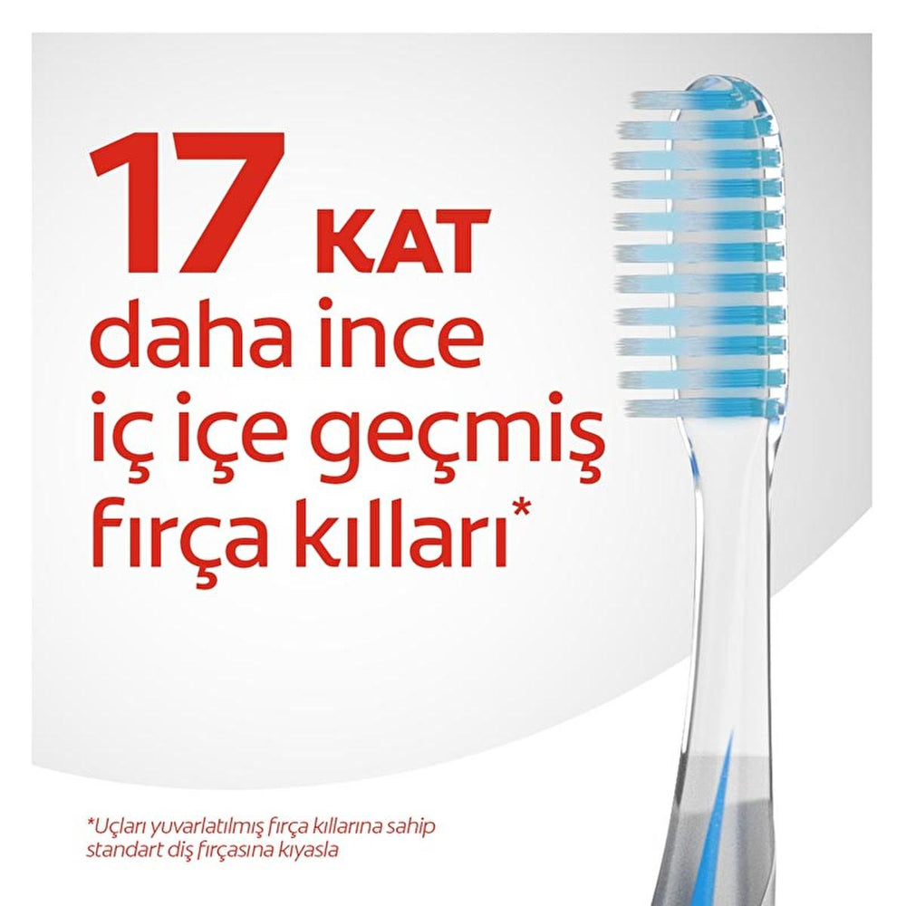 Colgate Advanced Manual Toothbrush with Mikro İnce Bristles - Gentle on Gums, Deep Cleaning - view 3