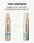 Wella Wellaflex Invisible Hold Extra Strong Hair Mousse - Vegan, 24-Hour Hold, Lightweight Hair Styling Product - view 7