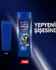 Clear Men: Intense Clean Anti-Dandruff Charcoal Shampoo - Deeply Cleanses Oily, Itchy Scalp & Controls Dandruff for Men - 11.83 fl oz Clear Men Charcoal Shampoo: Anti-Dandruff, Deep Cleanse anti-dandruff shampoo, men's shampoo, charcoal shampoo, deep cleansing shampoo, shampoo for oily scalp, shampoo for itchy scalp, kepek şampuanı, men's anti dandruff shampoo, purifying shampoo, oil control shampoo, shampoo, men's hair care, dandruff treatment, itchy scalp relief, oily scalp solution, charcoal, taurine, am