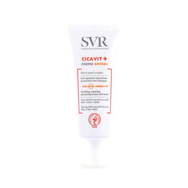 SVR Cicavit+ SPF50+ Creme 40ml - Water-Resistant Sunscreen for Sensitive Skin, Baby-Friendly, Moisturizing Sun Cream SVR Cicavit+ SPF50+ Creme - Moisturizing Sunscreen for Sensitive Skin SVR Cicavit+ SPF50+ Creme, Sunscreen for sensitive skin, Baby-friendly sunscreen, Moisturizing sun cream, Water-resistant sunscreen, SPF50+ protection, Sunscreen cream, Sensitive skin care, Sun protection, Skincare for babies, Family sunscreen, Moisturizing sunscreen, UV protection