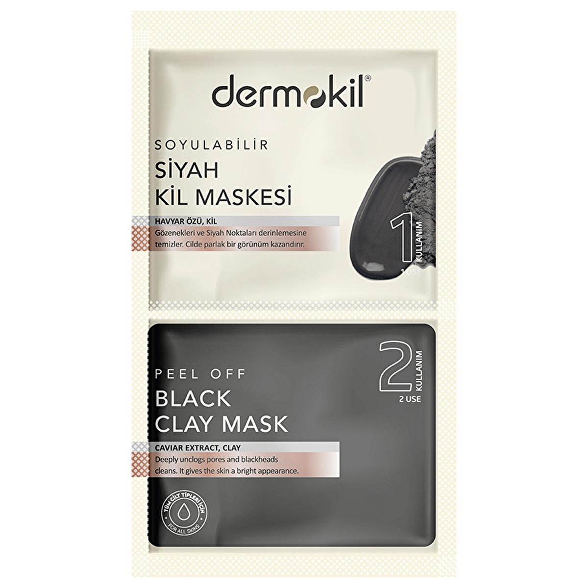 Dermokil Black Caviar Face Mask - Anti-Aging, Deep Cleansing, 0.51 fl oz Dermokil Black Caviar Face Mask - Anti-Aging Skincare face mask, black clay mask, caviar face mask, anti-aging skincare, deep cleansing face mask, skincare routine, anti-aging, skin renewal, blackheads reduction, oily skin solution, antioxidant skincare