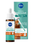 Nivea Acne Control Facial Serum - Balances Oily Skin, Reduces Acne - 1.01 fl oz Nivea Acne Control Serum - Balance Oily Skin & Reduce Acne acne control serum, Nivea Derma Skin Clear, anti-acne facial serum, oil control serum, acne prone skin care, skincare for oily skin, facial serum, acne treatment, skin renewal, soothing skin irritations, balancing skin moisture, clinically tested skincare, perfume free skincare, lightweight serum, non-greasy skincare