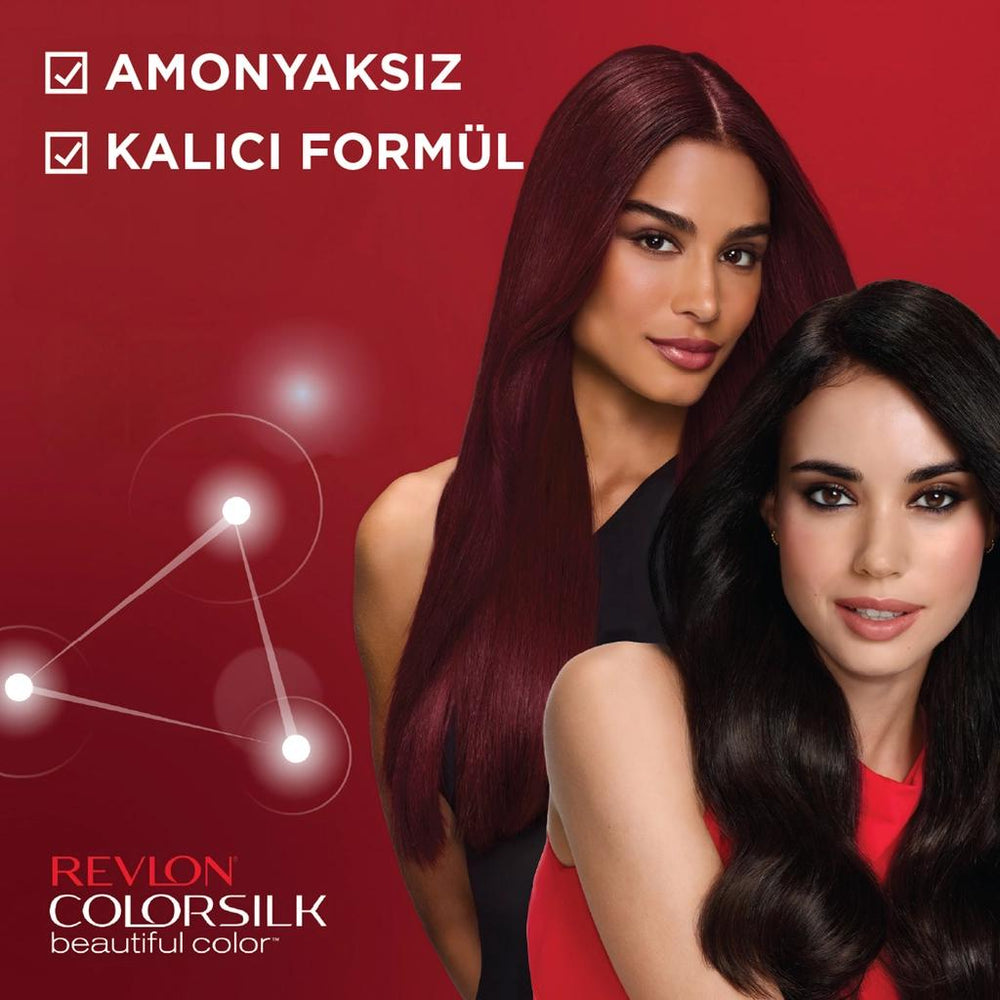 Revlon ColorSilk Beautiful Color Saç Boyası 46 Sıcak Kestane