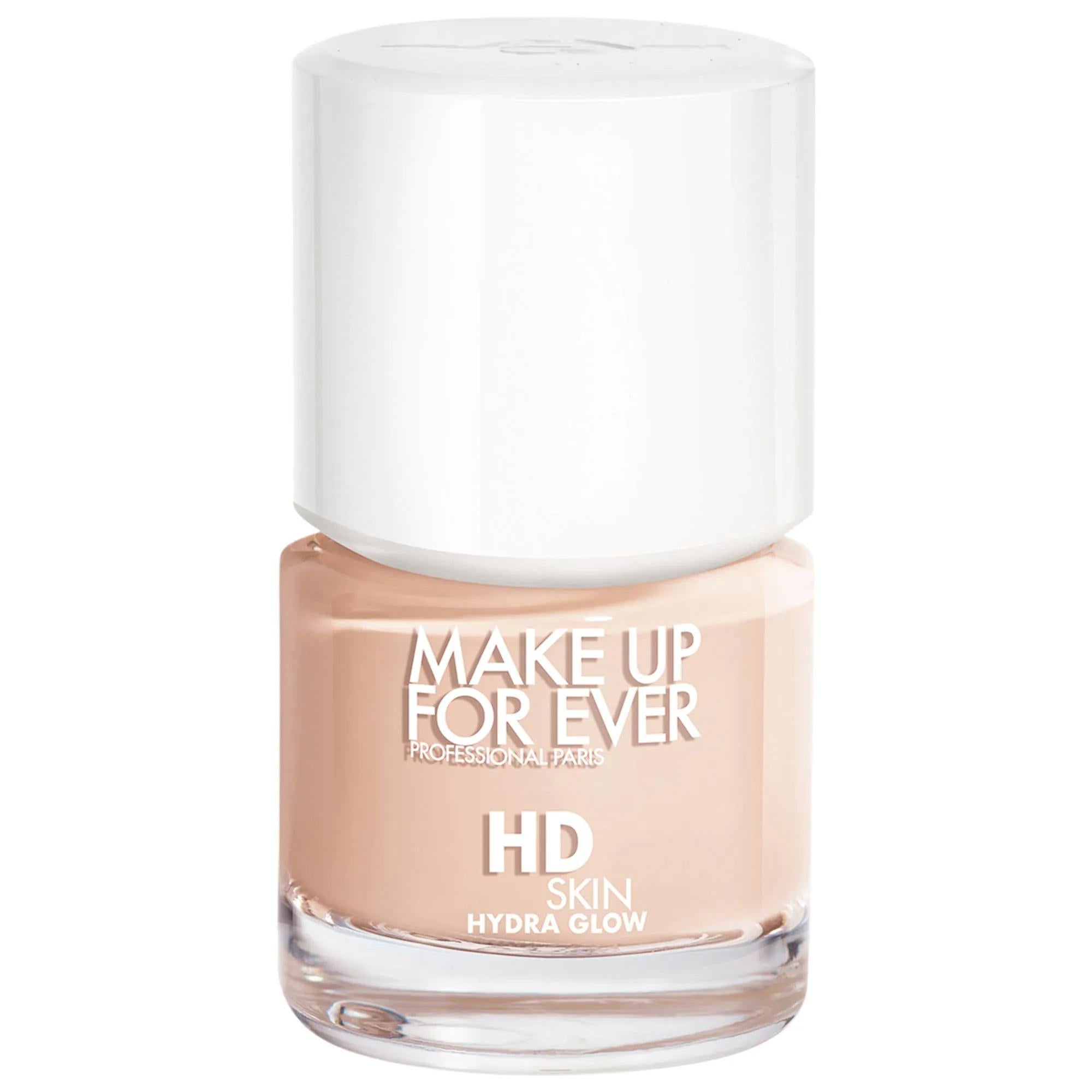 HD Skin Hydra Glow - 86% Skincare-Based Hydrating Foundation with Hyaluronic Acid for Dry, Mature & Sensitive Skin | Natural Finish, Buildable Coverage, Clean Beauty HD Skin Hydra Glow Hydrating Foundation - Natural Finish & Clean Beauty hydrating foundation, skincare-inspired makeup, hyaluronic acid foundation, natural finish makeup, clean beauty products, liquid foundation, medium coverage, buildable coverage, sensitive skin friendly, dry skin, mature skin, radiant finish, long-lasting hydration, paraben-
