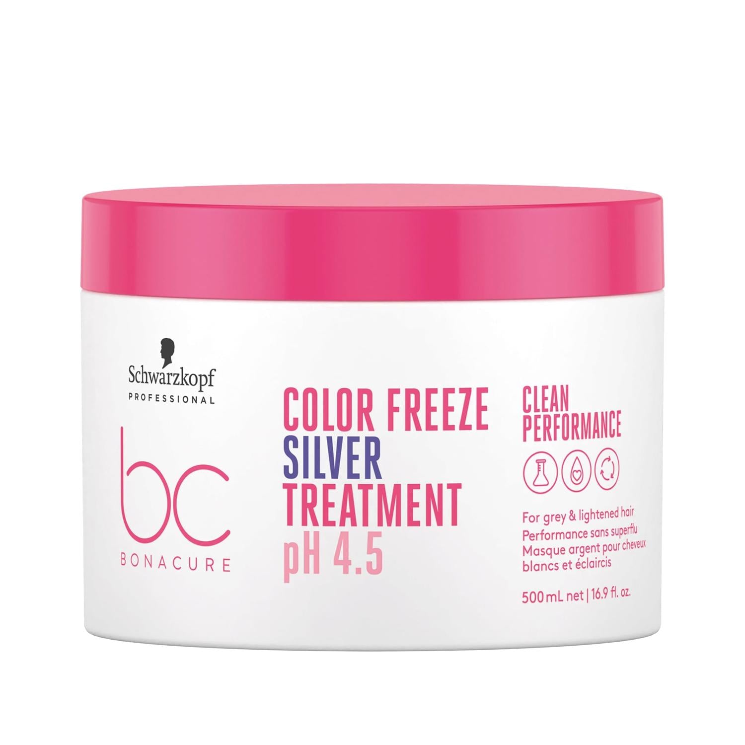 Bonacure BC Clean Color-Protecting Silver Treatment for Colored Hair - 500ml Professional Hair Care Bonacure BC Clean Color-Protecting Silver Treatment 500ml color-protecting hair treatment, silver hair treatment, Bonacure BC Clean, professional hair care products, colored hair care, hair color protection, hair nourishment, professional hair care, hair treatment, colored hair maintenance, hair care routine