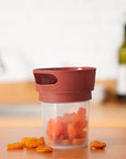 Babyjem Spill-Proof Snack Container for Kids - Antibacterial Fabric Cover, Easy to Use, Ideal for Travel and Daily - view 7