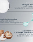 Dermalogica Age Bright Clearing Serum - Anti-Aging & Acne Treatment with Salicylic Acid & Niacinamide