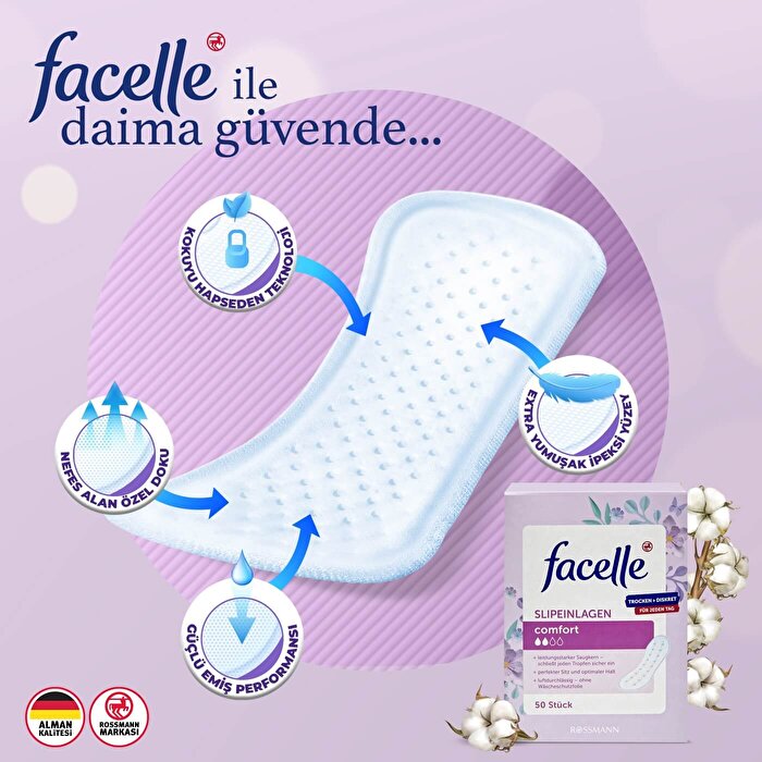 Facelle Daily Pad Normal 50 Pieces - view 3