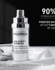 Filorga Age-Purify Intensive Double-Action Anti-Aging Serum 30ml - Non-Comedogenic Skincare for Oily Skin