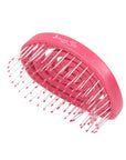 3D Portable Hair Brush - Pink Color | Ergonomic Design - view 3