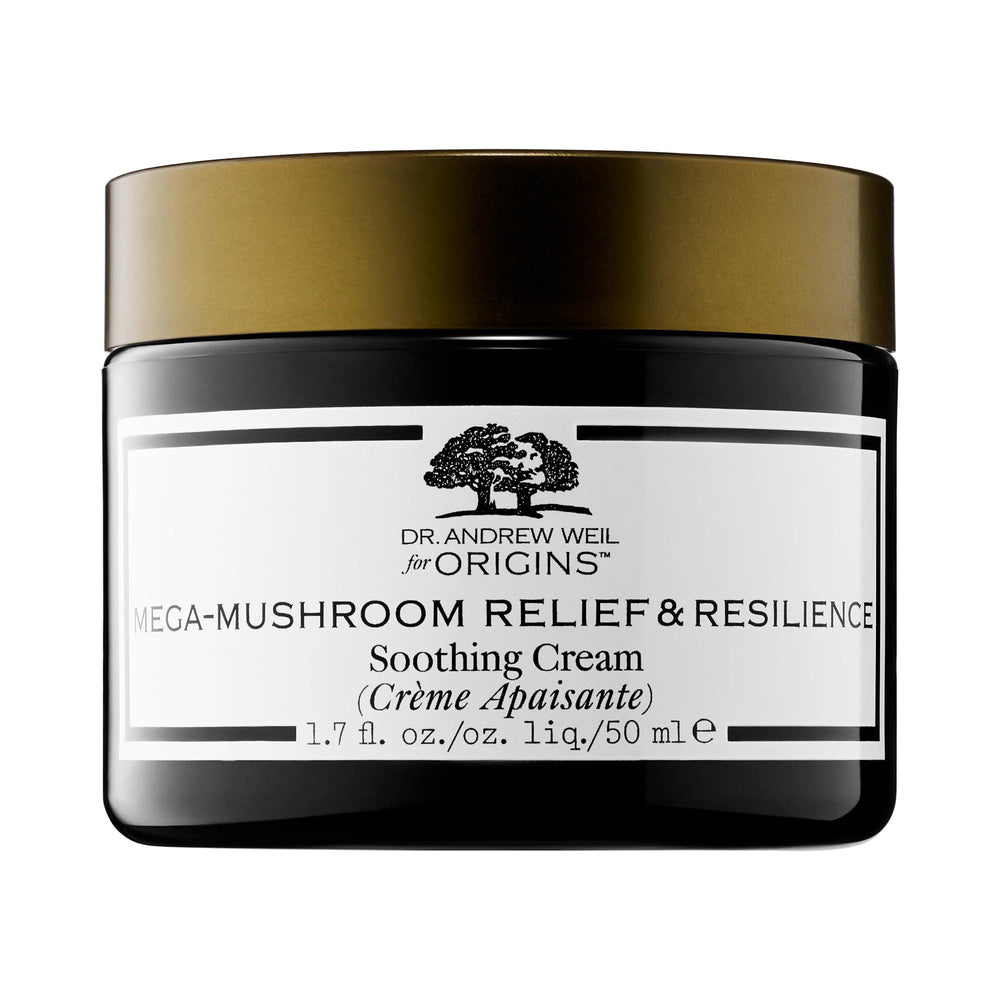 Dr. Andrew Weil for Origins Soothing Cream for Sensitive Skin - Mega-Mushroom Relief & Resilience, Hydrating & Natural Dr. Andrew Weil Origins Soothing Cream - Mega-Mushroom Relief soothing cream for sensitive skin, natural skincare products, mega-mushroom blend, hydrating cream, redness reduction, Dr. Andrew Weil for Origins, skincare, sensitive skin solutions, natural ingredients, hydration, calming skin, Origins skincare, mushroom-based skincare, gentle skincare, dryness relief, redness relief