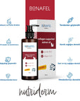 Bonafel Omega-3 Pet Supplement Oil for Cats and Dogs - 5.07 fl oz, Rich in Alaska Salmon Oil, Collagen, Vitamin C & D Bonafel Omega-3 Pet Oil - 5.07 fl oz Pet supplement oil, Alaska Salmon Oil for pets, Omega-3 fatty acids for cats and dogs, Collagen supplement for pets, Vitamin C and D for pets, Pet health supplements, Natural pet care products, Joint health for pets, Skin and coat health for pets, Immune system support for pets