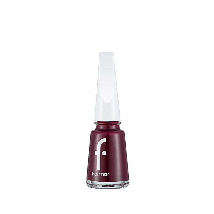 Flormar Nail Enamel Intense Pigmented Polish 306 Lost In Bordeaux | 0.27 Fl Oz
