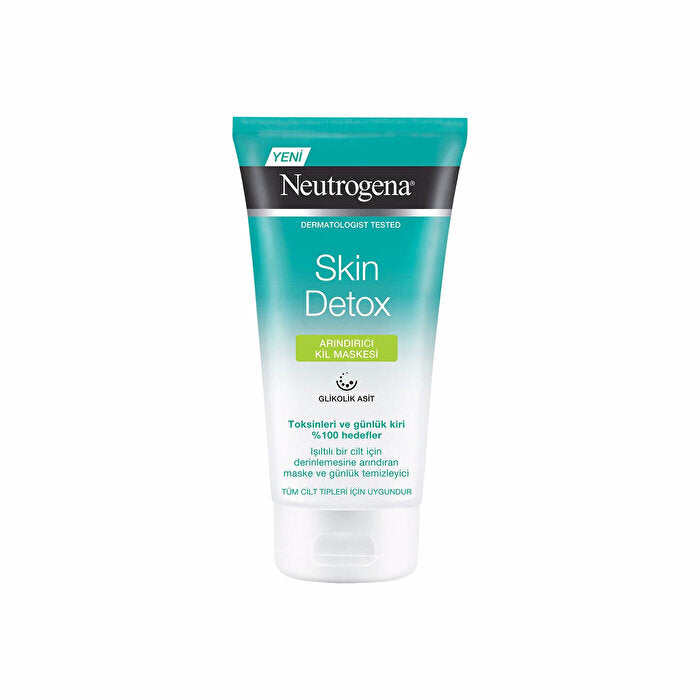 Neutrogena Skin Detox Cleansing Clay Mask 150ml - Deep Cleanser