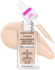 Wet n Wild Niacinamide Skin Tint Foundation: Fair Beige, Lightweight Coverage, Improves Skin Texture, Natural Satin Finish Wet n Wild Niacinamide Skin Tint: Natural Coverage, Healthy Skin Niacinamide skin tint, Hyaluronic acid foundation, Light coverage foundation, Skin tint for redness, Wet n Wild foundation, Satin finish foundation, Makeup with skincare benefits, Affordable skin tint, Best skin tint for natural look, Fair beige skin tint, skin tint, foundation, niacinamide, hyaluronic acid, peony extract,