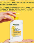 Garnier Vitamin C Brightening Facial Cleanser - Vegan & Sulfate-Free for Radiant, Healthy Skin (8.45 fl oz) Garnier Vitamin C Cleanser: Brighten Skin, Vegan & Sulfate-Free Vitamin C cleanser, Brightening face wash, Vegan facial cleanser, Sulfate-free cleanser, Gentle daily cleanser, Radiance boosting cleanser, Garnier Vitamin C cleanser, Cleanser for brighter skin, Facial cleanser for sensitive skin, Vegan face wash, Vitamin C, Glycerin, Vegan, Sulfate-free, Gentle, Radiant, Brightening, Face Wash, Facial C