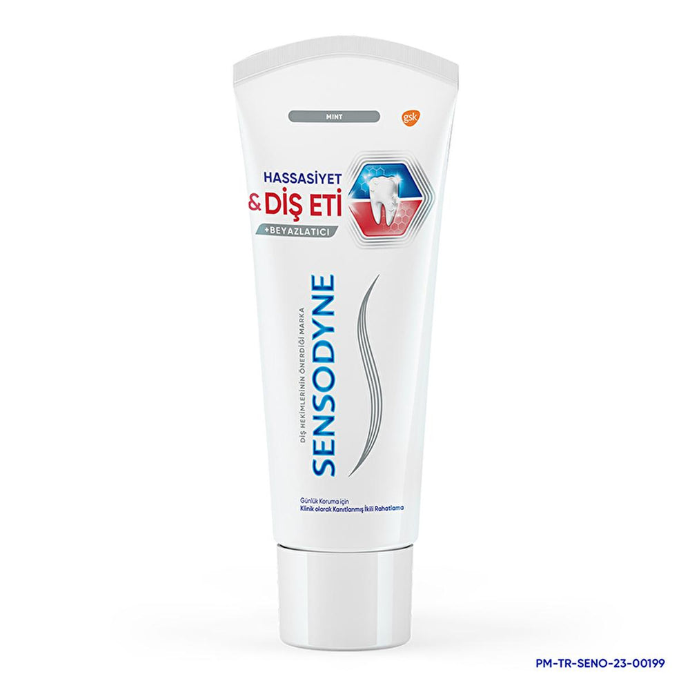 Sensodyne Sensitive Teeth & Gum Whitening Toothpaste for Sensitive Teeth Relief - 2.54 fl oz - view 7