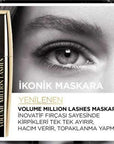 Loreal Paris Volume Million Lashes Mascara - Volumizing, Curling, Long-lasting Mascara for Fuller Lashes Loreal Paris Volume Million Lashes Mascara - Volumizing & Curling Loreal Paris Volume Million Lashes Mascara, Volumizing Mascara, Curling Mascara, Long-lasting Mascara, Biotin and Keratin Mascara, Mascara, Eye Makeup, Cosmetics, Beauty Products, Makeup Essentials, Lash Enhancement, Fuller Lashes, Defined Lashes, Nourishing Mascara