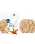 Balmy Natural Exfoliating Face Disk - Gentle Pumpkin Fiber Skincare for Acne & Oily Skin - view 2