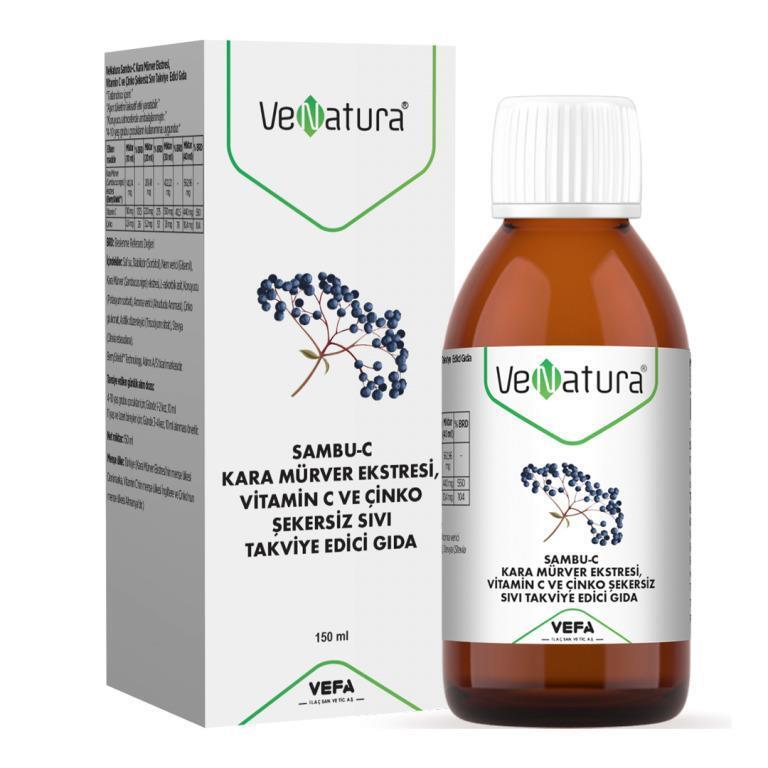 Venatura Black Elderberry Supplement, Sugar-free Liquid Immune Support for Adults & Children - Vitamin C & Zinc Venatura Sambu-C: Black Elderberry Immune Support Black Elderberry Supplement, Vitamin C and Zinc, Sugar-free Dietary Supplement, Immune System Support, Liquid Supplement for Adults and Children, Natural Health, Family Wellness, Seasonal Illness Prevention, Dietary Supplements, Health and Wellness, Natural Immune Support