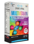 Zade Vital Multivitamin Supplement - Vegan, Halal, Kosher Certified with Ginseng & Olive Leaf Extract Zade Vital Multivitamin Supplement - Vegan & Halal Certified multivitamin supplement, vegan dietary supplement, vegetarian vitamins, halal kosher vitamins, dietary supplement with ginseng, olive leaf extract benefits, health-conscious adults, vegan-friendly supplements, kosher certified vitamins, halal vitamins, energy support, heart health, antioxidant benefits, Braille packaging, accessible health product