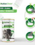 Active Clean Cat Litter Odor Absorber - Natural Pet Odor Eliminator for Effective Odor Control - view 3