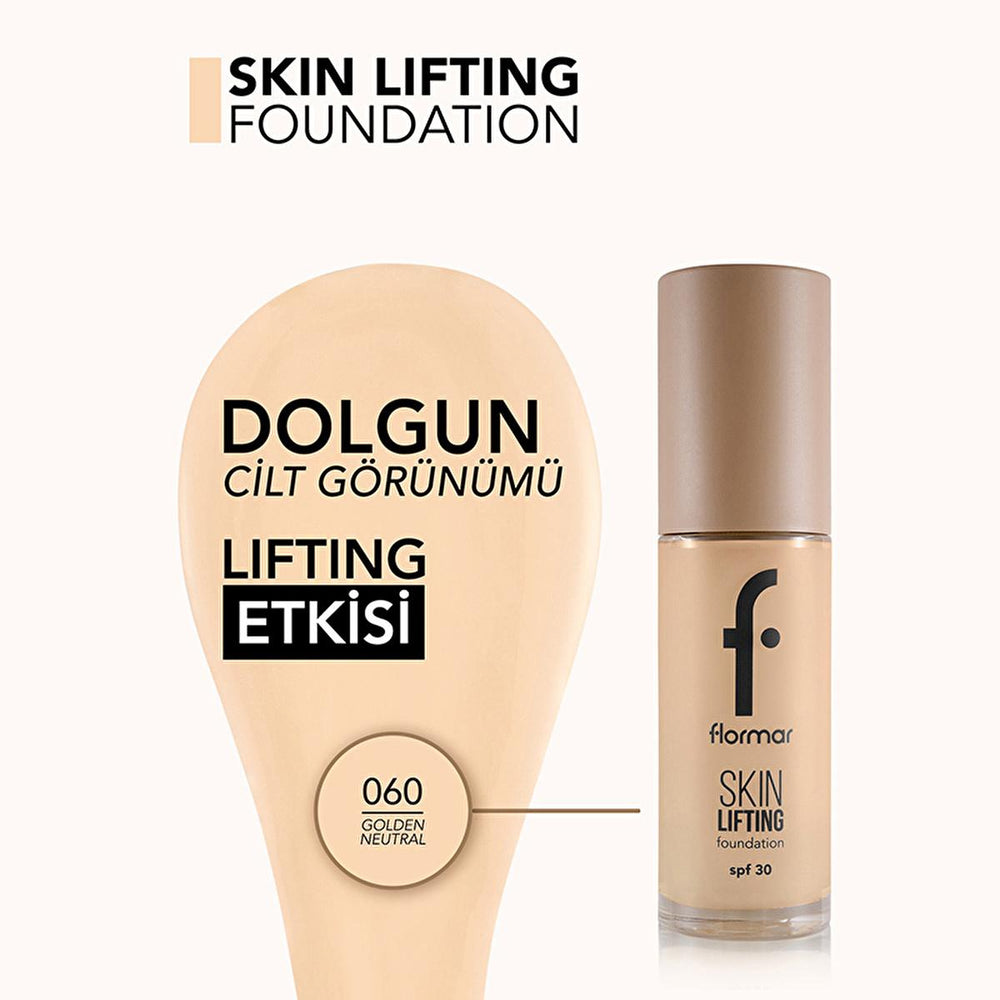 Flormar Anti-Aging Foundation with SPF 30 - Natural Coverage & Skincare Benefits - view 4