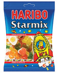 Haribo Starmix Gummy Candy Assorted Fruit Flavors 80g