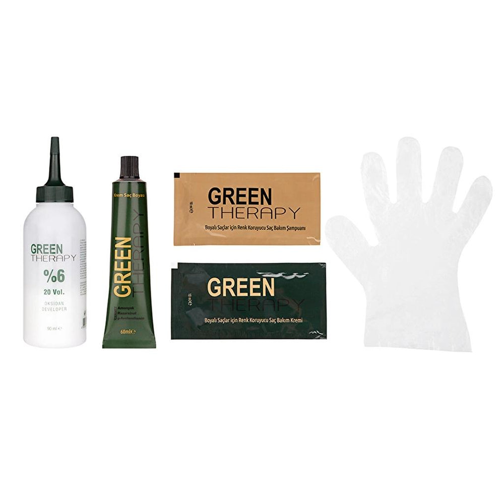 Green Therapy Cream Hair Dye 6.3 Fındık Kabuğu