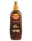 Carroten Intensive Tanning Oil SPF0: Get a Deep, Natural Bronzed Tan with Carrot & Coconut Oil | Moisturizing Sun Tanning Oil for Dark Tan Carroten Tanning Oil: Get a Deep, Natural Tan | Carrot & Coconut tanning oil, carrot oil tanning, coconut oil tanning, intensive tanning, sun tanning oil, bronzing oil, sun tan lotion, natural tanning oil, tanning oil for dark tan, sunbathing oil, tanning, carrot oil, coconut oil, Vitamins A and E, dermatologically tested, moisturizing, spray application, long-lasting ta