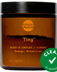 Ting Energy + Metabolism Non-Stim Supplement With Ginseng - Natural Energy Boost, Mood Support, Dietary Supplement - image 3
