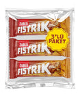 Zuber Fistirik Peanut Butter Snack Squeeze Pack 3 x 30g