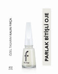 Flormar Nail Enamel Highly Pigmented Polish 412 Sea Foam