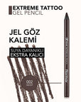 Flormar Extreme Tattoo Waterproof Gel Eyeliner - Long-Lasting, Smudge-Proof Eye Makeup Flormar Extreme Tattoo Gel Eyeliner - Waterproof & Long-Lasting waterproof eyeliner, gel eye pencil, long-lasting eye makeup, smudge-proof eye liner, Flormar Extreme Tattoo, cosmetic, makeup, eye definition, durable makeup, beauty product, eyeliner, gel eyeliner, waterproof makeup, long-lasting makeup