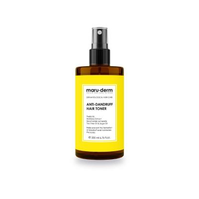 Maruderm Anti-Dandruff Hair Tonic - Vegan Formula for Normal/Oily Hair, 6.76 fl oz Maruderm Anti-Dandruff Hair Tonic - Vegan & Effective anti-dandruff hair tonic, vegan hair care, dandruff treatment, scalp care, normal to oily hair products, hair tonic, vegan cosmetics, scalp health, dandruff solution, hair care routine, cruelty-free products, natural hair care, tea tree oil benefits, sage oil benefits, prebiotic hair care, bamboo extract hair care