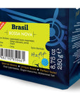 Moliendo Brasil Bossa Nova Ground Coffee - 250g Arabica, Specialty Coffee Moliendo Brasil Bossa Nova Arabica Coffee - Rich Flavor Arabica coffee, ground coffee, specialty coffee, Brazilian coffee, Bossa Nova coffee, coffee connoisseurs, nuanced flavor profiles, washed processing method, dark fruits, bitter chocolate, walnut, medium body, smooth texture, Cerrado de Minas, high-quality coffee, daily consumption, coffee enthusiasts