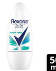 Rexona Women's Roll On Deodorant Shower Fresh 1.7oz - 72 Hour Protection