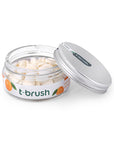 T-Brush Natural Toothpaste Tablets - Fluoride-Free, Vegan & Cruelty-Free Oral Care - 90 Tablets T-Brush Natural Toothpaste Tablets - Fluoride-Free & Vegan Oral Care Natural toothpaste tablets, Fluoride-free oral care, Vegan toothpaste, Cruelty-free oral hygiene, SLS-free toothpaste, Eco-friendly oral care, Sustainable toothpaste, Natural oral care products, Oral hygiene tablets, Toothpaste for sensitive gums, Orthodontic toothpaste, Gluten-free toothpaste, Chemical-free toothpaste, Healthy gums, Clean teeth