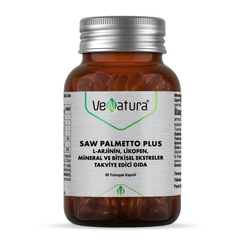 Venatura Saw Palmetto Supplement for Prostate Health Support - 60 Capsules, Natural Men's Health Care Venatura Saw Palmetto for Prostate Health - 60 Capsules Saw Palmetto supplement, Prostate health support, Venatura Saw Palmetto, Natural prostate care, Men's health supplement, Dietary Supplement, Prostate health, Urinary health, Male reproductive health, Herbal supplements, Non-GMO, Vegan-friendly, Health supplements