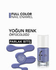 Flormar Full Color FC16 Imaginary World Nail Polish: Extra Pigmented, Long Lasting, High Shine, Vibrant Purple Nail Color Flormar Nail Polish: High Pigment, Long Lasting Color nail polish, full color nail polish, high pigment nail polish, long lasting nail polish, shiny nail polish, Flormar nail polish, purple nail polish, nail color FC16, durable nail polish, quick dry nail polish, nail color, nail lacquer, cosmetic, beauty, personal care, manicure, pedicure, vibrant color, chip resistant, long-wearing, gl