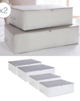 Ocean Home Storage Containers - Durable Polypropylene Underbed Storage Solutions for Clothes and Household Items