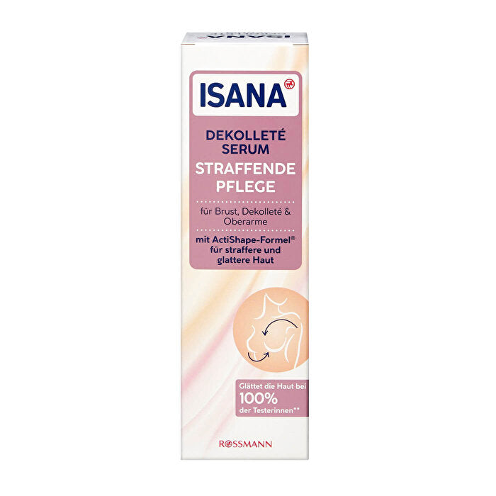 Isana Decollete Serum Firming 75ml - Smooth Skin | Vegan Formula
