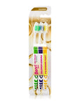 Benri Dent Toothbrush Family Pack Medium Bristles 3-Pack