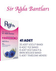 Agiss Wax Strips for Body, Face & Sensitive Areas 41-Pack