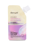 Dermokil Peel-Off Hologram Clay Mask for Glowing Skin 50 ml